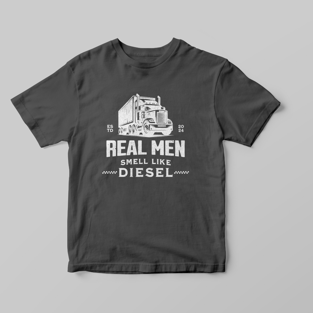 "Real Men Smell Like Diesel" 3.0 T-Shirt